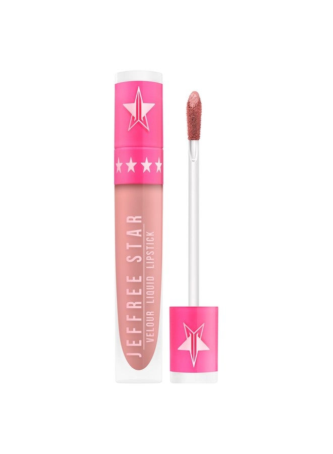 Jeffree Star Cosmetics Velour Liquid Lipstick, 0.19 fl oz, Long-lasting Matte Finish (Christmas Cookie) - Image 2
